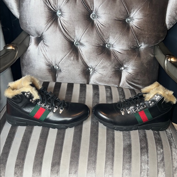 ? UNTOUCHED LUXURY: Gucci Flashtrek Fur-Lined Superstar Grails ? main image 4